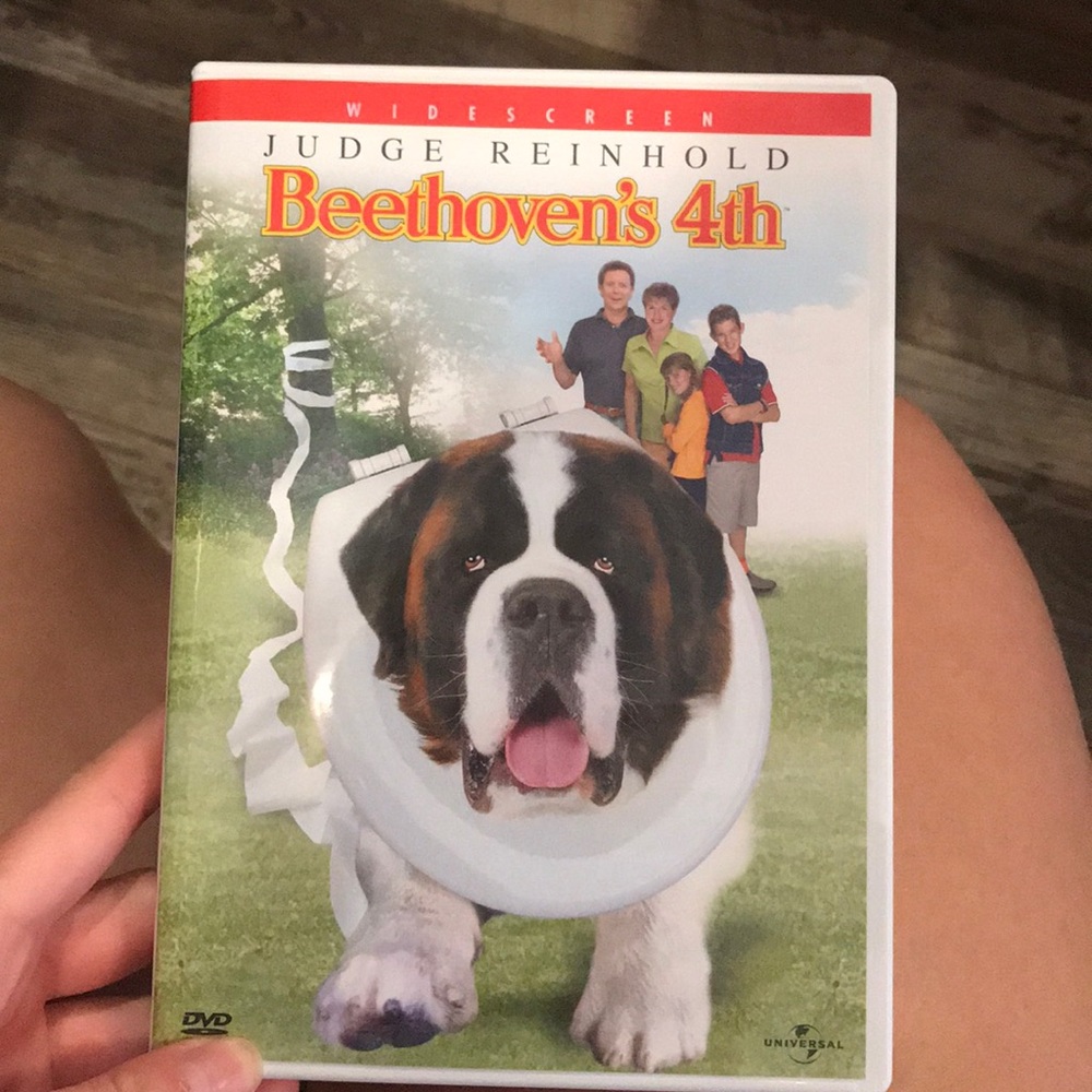 Beethoven’s 4th dvd . Only watched once